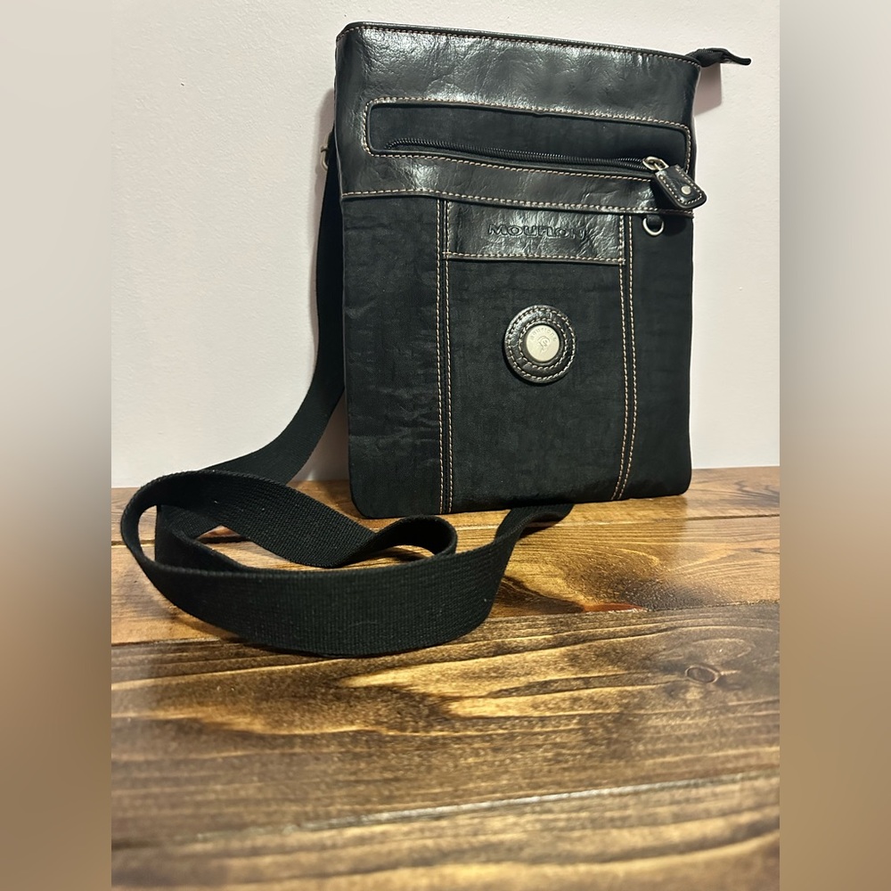 Mouflon Black Crossbody Bag